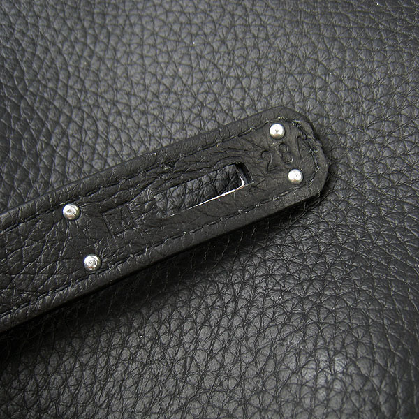 Replica Hermes Jypsiere 34 Togo Leather Messenger Bag Black H2804 - 1:1 Copy - Click Image to Close